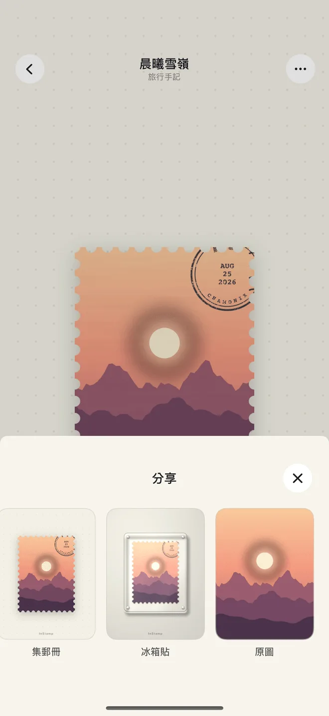 豐富的分享圖
